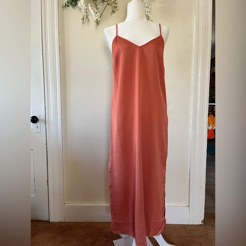 Peach slip / dress
